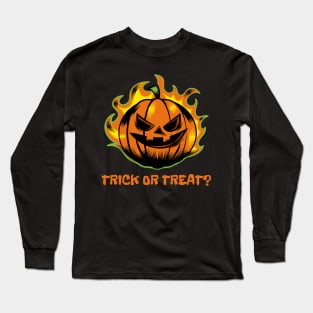 Happy Halloween Trick or Treat? Long Sleeve T-Shirt